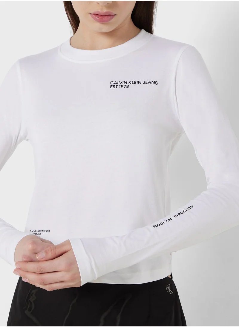 Calvin Klein Jeans Crew Neck T-Shirt
