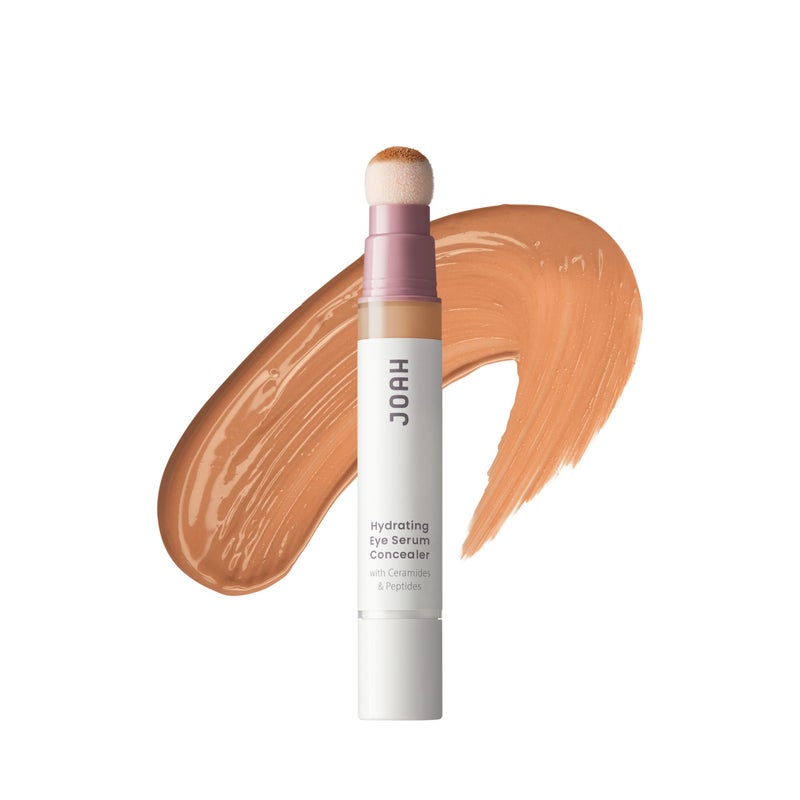 JOAH Perfect Complexion Under Eye Concealer and Serum, Korean Makeup, Hydrating Under Eye Concealer Stick for Dark Circles and Puffiness, Peptide Serum with Medium Coverage - Image 1