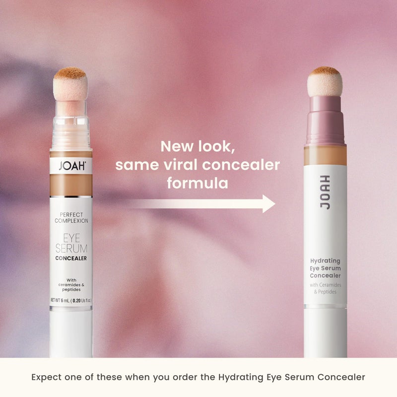 JOAH Perfect Complexion Under Eye Concealer and Serum, Korean Makeup, Hydrating Under Eye Concealer Stick for Dark Circles and Puffiness, Peptide Serum with Medium Coverage - Image 4
