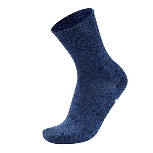 SweetGo Dobby Socks, SweetGo Dobby Is Free Knitted Words Unisex Combed Cotton Novelty Funny Socks 1 Pack (Blue-1 Pair, One Size) - Image 3