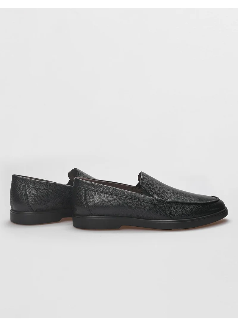 Cabani Leather Black Men's Casual Shoes
