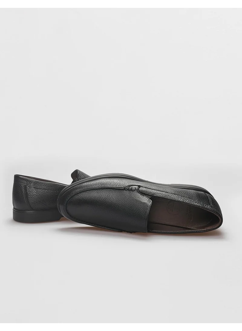 Cabani Leather Black Men's Casual Shoes
