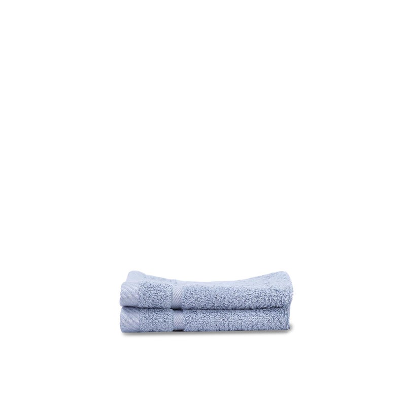 maspar Amor Ultra Soft Towel, 6PC Set, 2 Face Towel (28 x 28 cm), 2 Hand Towel (40 x 70 cm), 2 Bath Towel (75 x 150 cm), Blue - Image 5