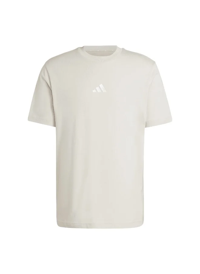 اديداس adidas essentials small logo single men t-shirt