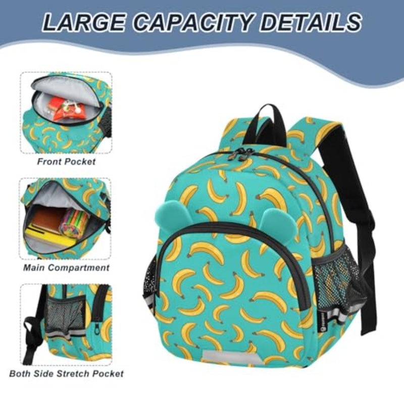 Backpack Leash Preschool Backpack Toddler Backpacks for Girls Boys 3-6 Anti-Lost Baby Harness M - Image 4