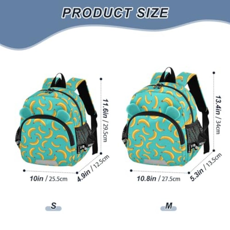 Backpack Leash Preschool Backpack Toddler Backpacks for Girls Boys 3-6 Anti-Lost Baby Harness M - Image 2