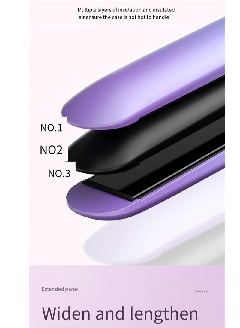 general 2-in-1 Ionic Hair Straightener & Curling Iron – Dual Styling with Ceramic Plates - Image 4