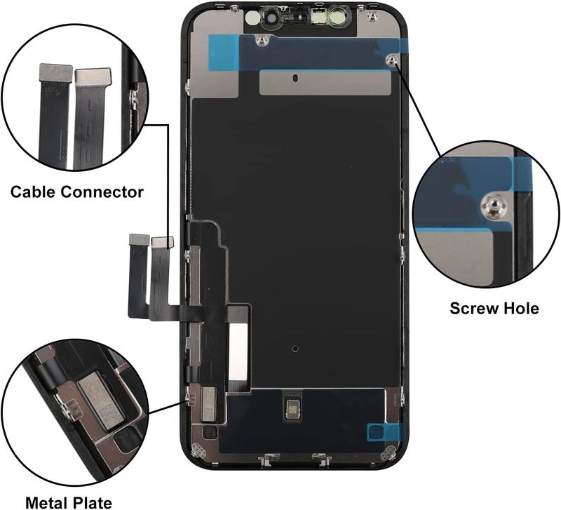 LL TRADER iPhone 11 Screen Replacement LCD Retina 6.1'' FHD Display with Repair Tool Kit - Image 5