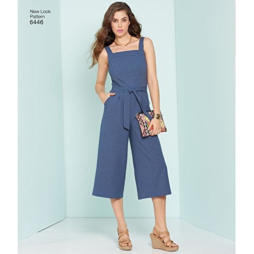 NEW LOOK Patterns Misses' Jumpsuits and Dresses A (6-8-10-12-14-16-18) 6446 - Image 3