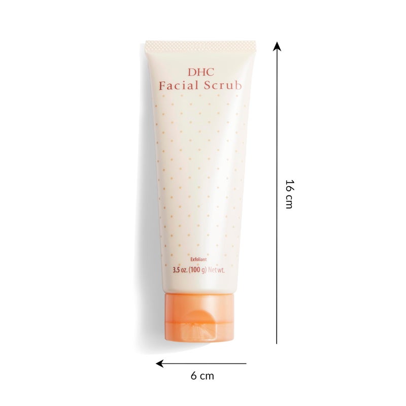 DHC Facial Scrub, Gentle Exfoliating Scrub, Creamy Microbead-Free Cleanser, Smooth, Hydrating, Clearer-Looking Complexion, Ideal for All Skin Types, 3.5 oz. Net wt. - Image 4