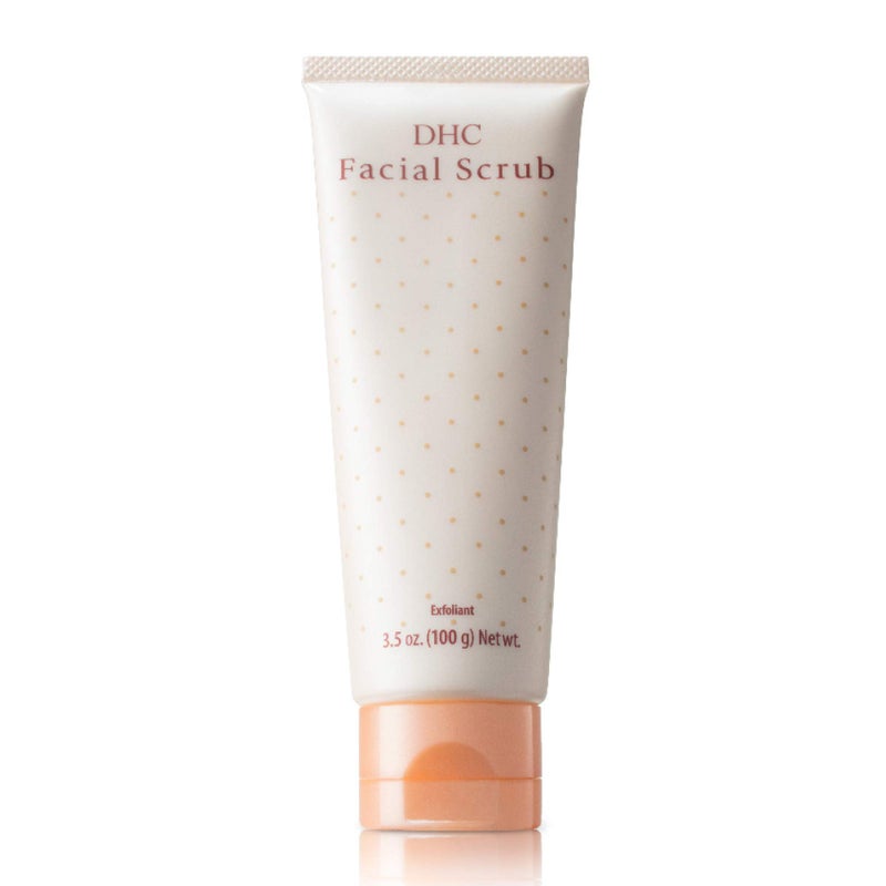 DHC Facial Scrub, Gentle Exfoliating Scrub, Creamy Microbead-Free Cleanser, Smooth, Hydrating, Clearer-Looking Complexion, Ideal for All Skin Types, 3.5 oz. Net wt. - Image 1