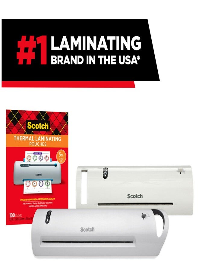 Scotch Thermal Laminating Pouches, 200 Pack Laminating Sheets, 3 Mil, 8.9 x 11.4 Inches, Education Supplies & Craft Supplies, for Use with Thermal Laminators, Letter Size Sheets (TP3854-200) - Image 5
