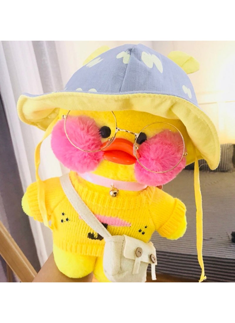 Cutie Cute Kawaii Plush Soft Duck Doll Korean Netred Supports Hyaluronic Acid Small Duck Doll Children's Toy For Birthday Gift 30cm  - Image 1