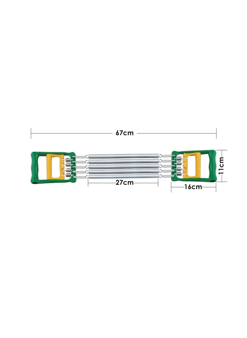 AIWANTO 1-Piece 2 in 1 Spring Chest Expander Exerciser Hand Gripper  - Image 2
