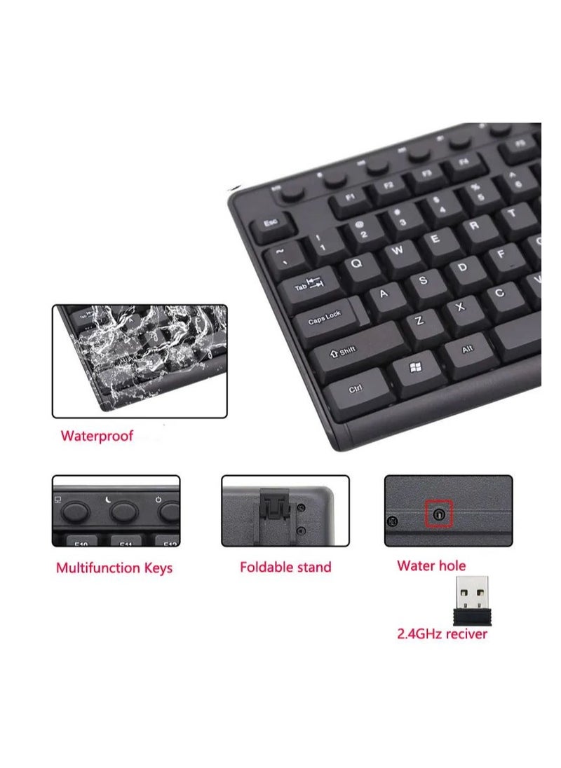 BJollys - Wireless Keyboard and Mouse Set - Image 1