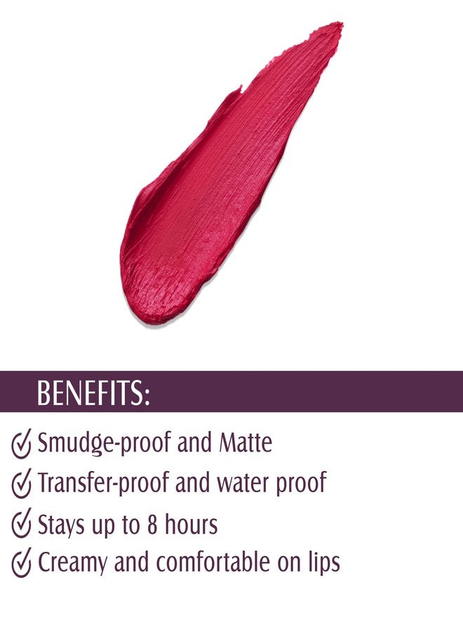 Glam 21 Lip Sutra Non-Transfer Crayon Lipstick |Lightweight & Longlasting| Creamy and comfortable on lips -2.8 gm | Silky Magenta- 05 - Image 3