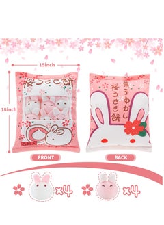 Excefore Plush Pillow Kawaii Room Decor, Throw Pillow Removable Stuffed Animal Toys, Fluffy Cherry Bunnies Cats Kittens Dog Dinosaur for Creative Gifts, Teens Girls Kids (Pink, Bunny)  - Image 5