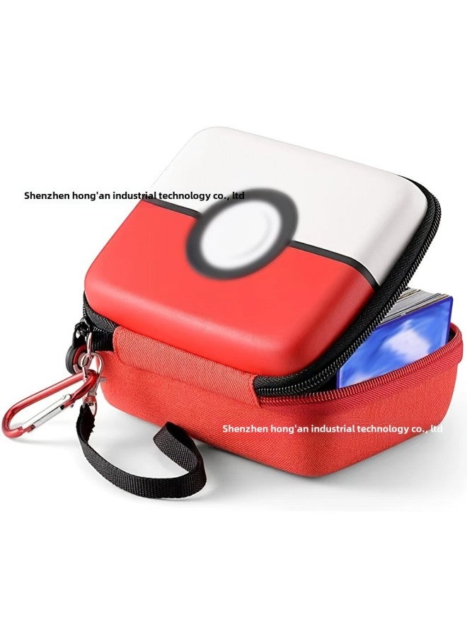 Hard Shell Card Box Collection Storage Box Magic MTG PTCG Can Hold More Than 400 Cards, Gifts For Children-Product Color:Red  - Image 1
