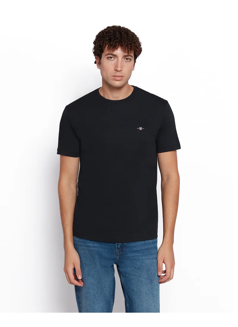 GANT Gant Men’S Short Sleeve Cotton T-Shirt With Shield Logo