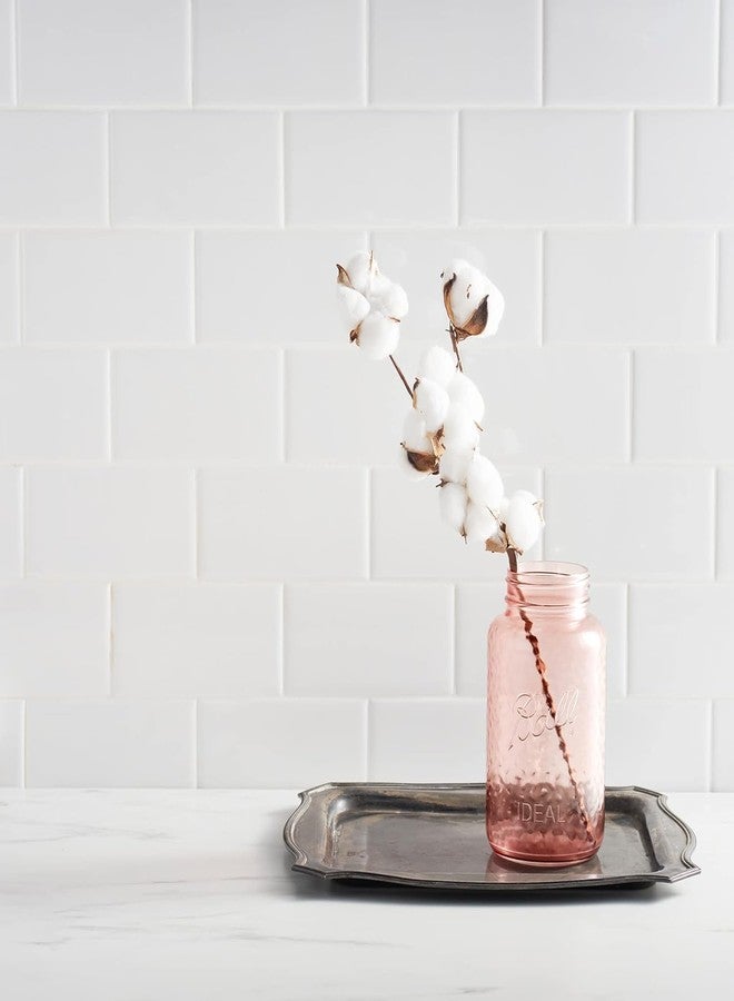 Ball Collectors Edition Vintage Rose Colored Canning Jars, Regular Mouth Quart Jars with Lids and Bands, 32 Oz Each, Pack of 2, 2166214-2PK - Image 3