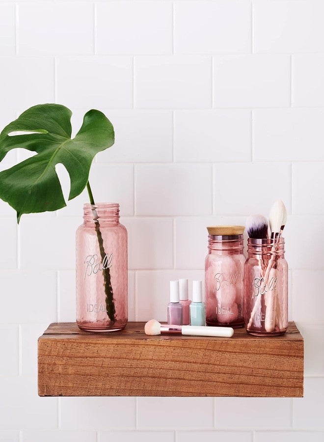 Ball Collectors Edition Vintage Rose Colored Canning Jars, Regular Mouth Quart Jars with Lids and Bands, 32 Oz Each, Pack of 2, 2166214-2PK - Image 5