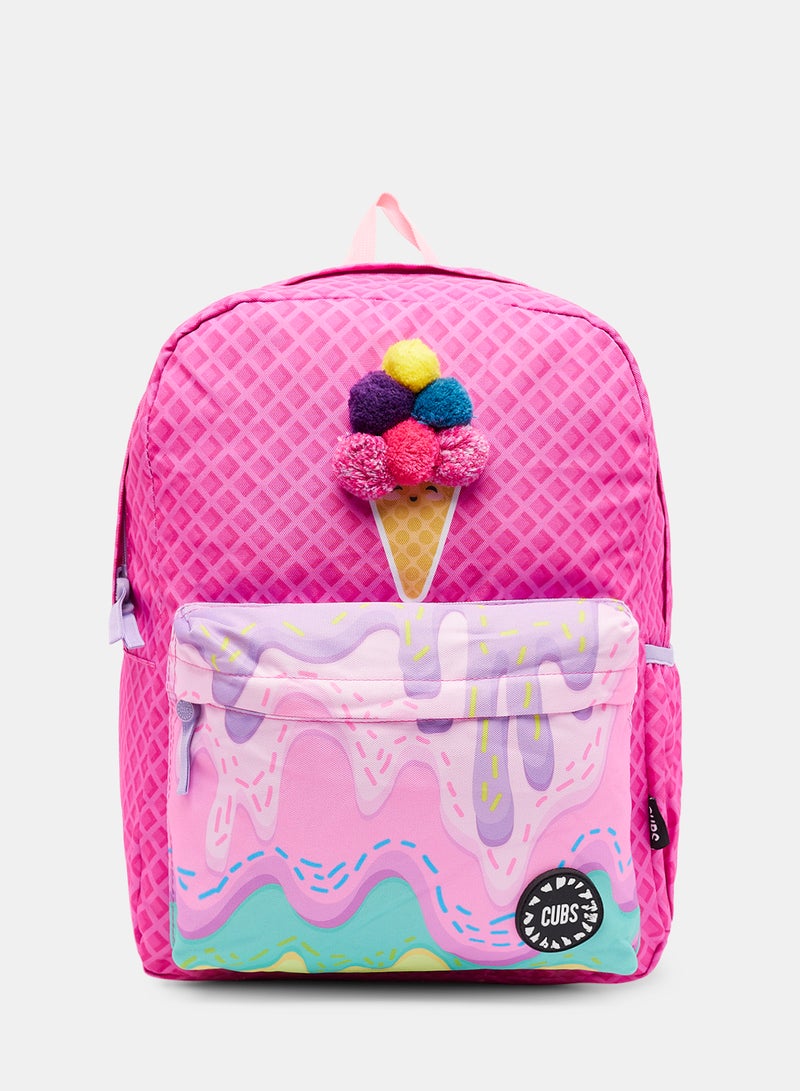 CUBS Girls Ice Cream Backpack - Image 1