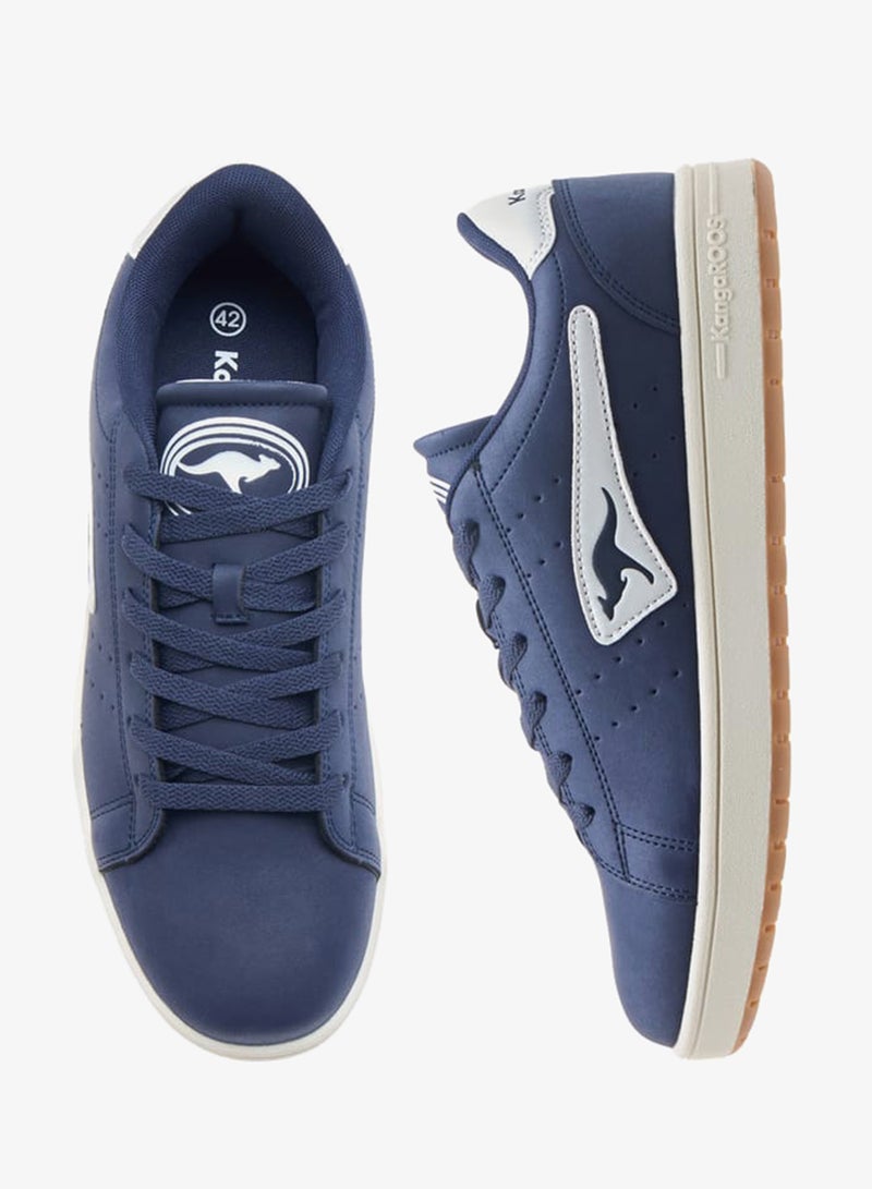 كانغاروس أحذية رياضية نسائية برباط وتفاصيل شعار - Image 2