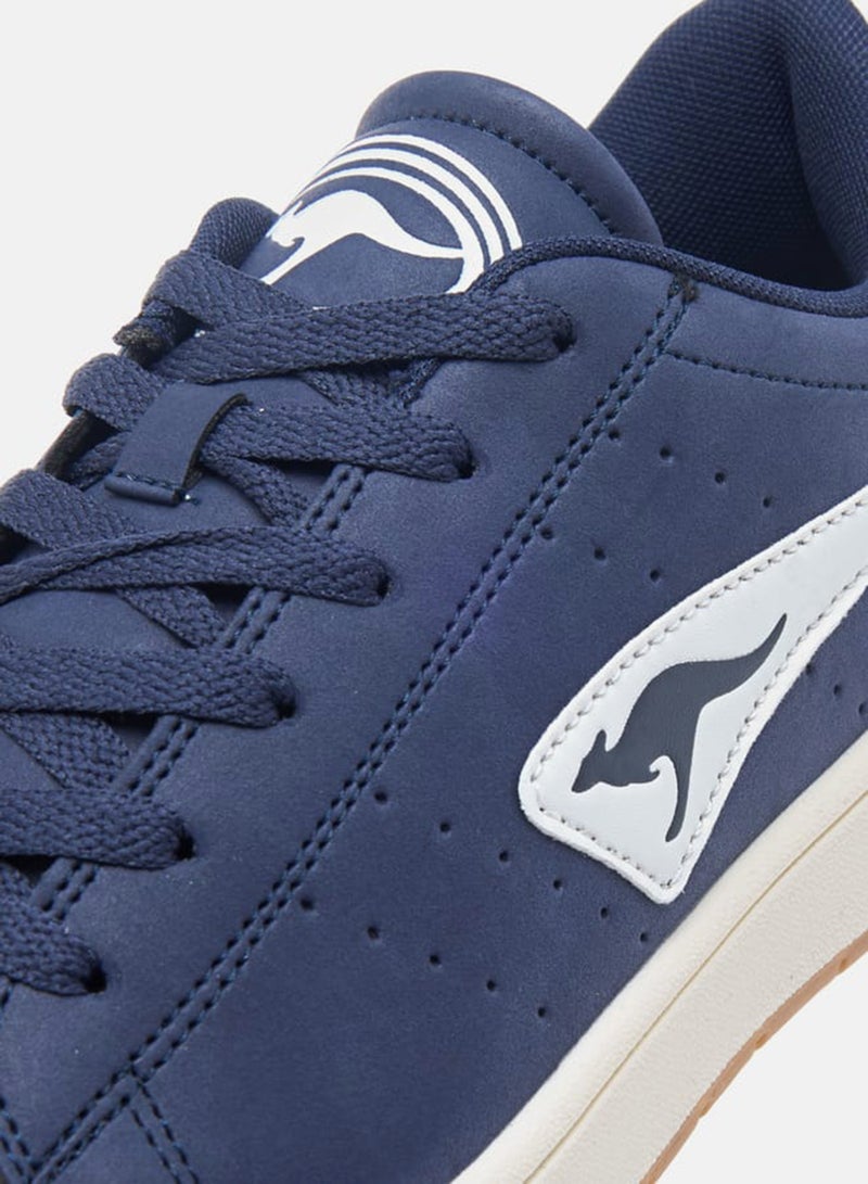 كانغاروس أحذية رياضية نسائية برباط وتفاصيل شعار - Image 4