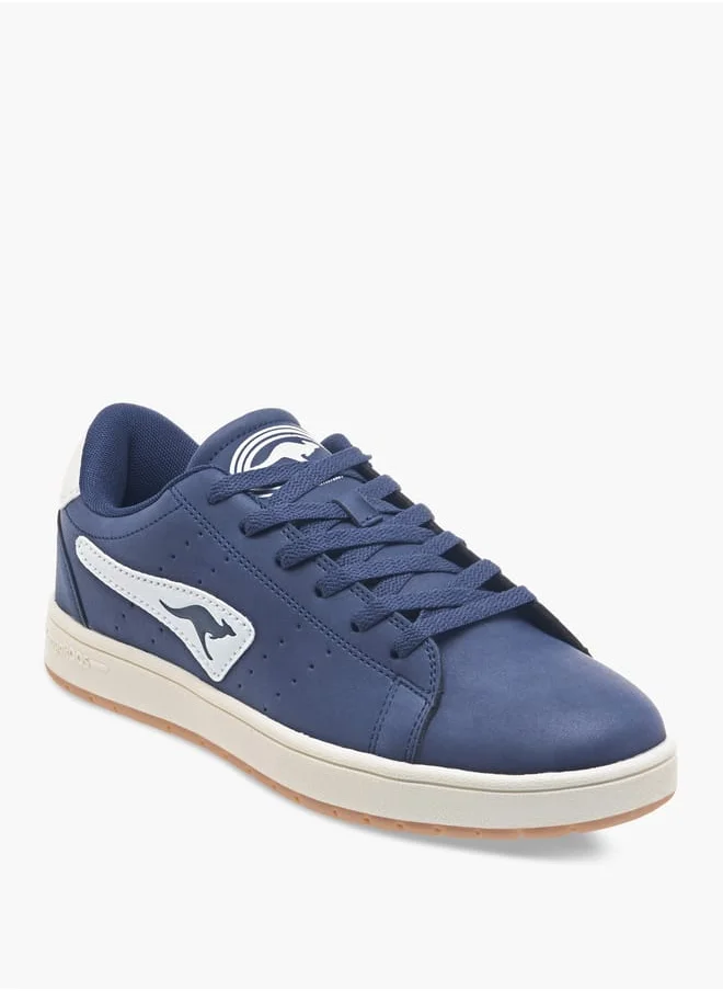 كانغاروس Women's Logo Detail Lace-Up Sports Shoes