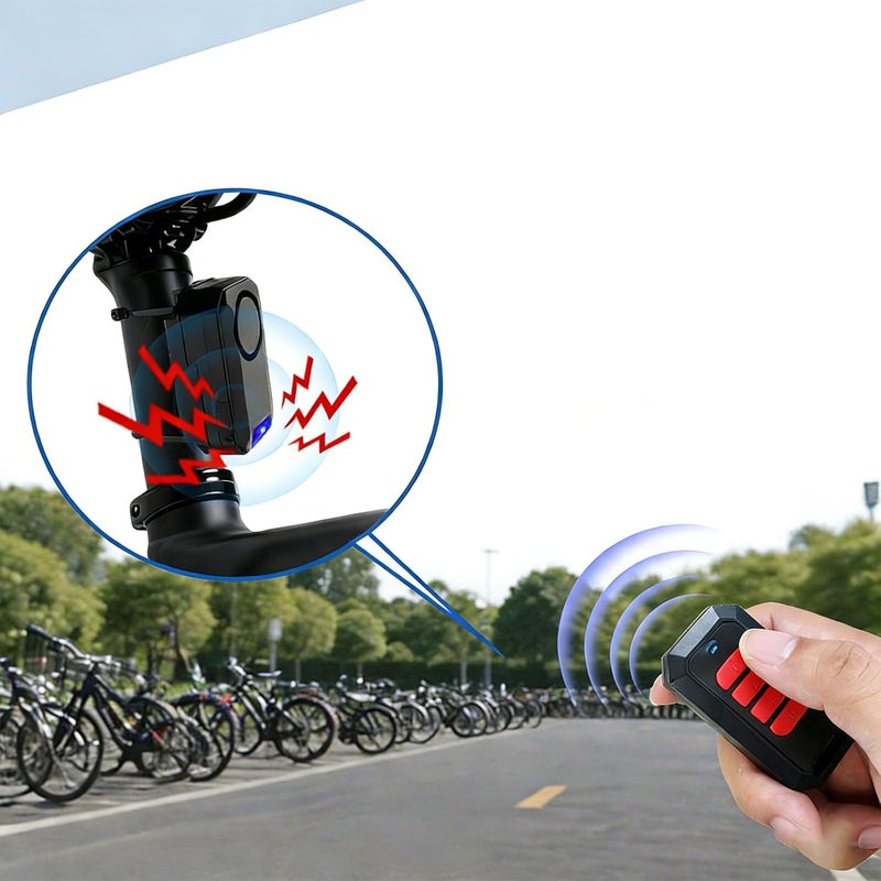 Multipurpose Security Device Suitable for Bikes Doors Including Anti Theft Alert Systems - Image 2