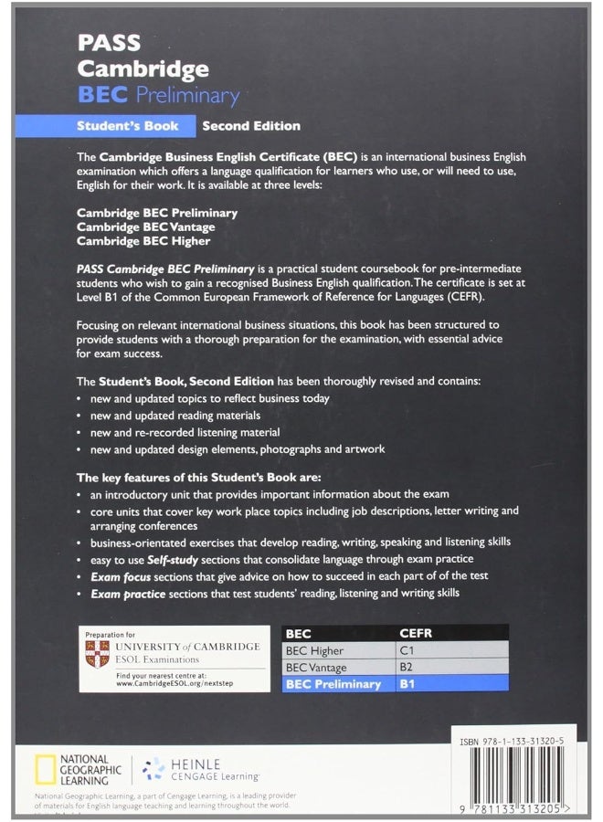 PASS Cambridge BEC Preliminary - Image 1