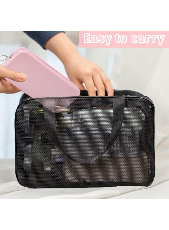 ماي كرييت ® حامل فرشاة المكياج من السيليكون للسفر، حقيبة فرش المكياج التجميلية بسحاب، منظم فرش المكياج، حقيبة فرش المكياج المحمولة للسفر، أداة تجميل مقاومة للغبار - وردي - Image 4