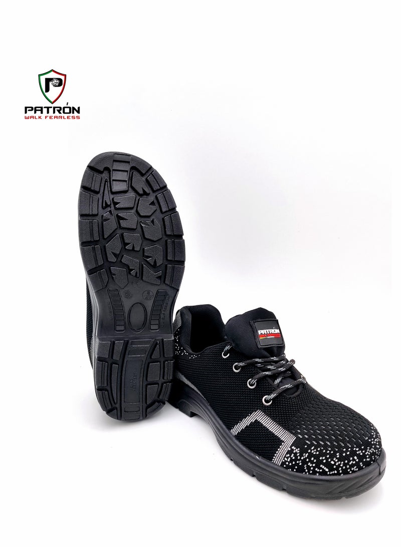 Patron Hiker II H44537 Slip, Shock, Chemical Resistant With Steel Toe Men Women Sports Safety Shoe - Image 1