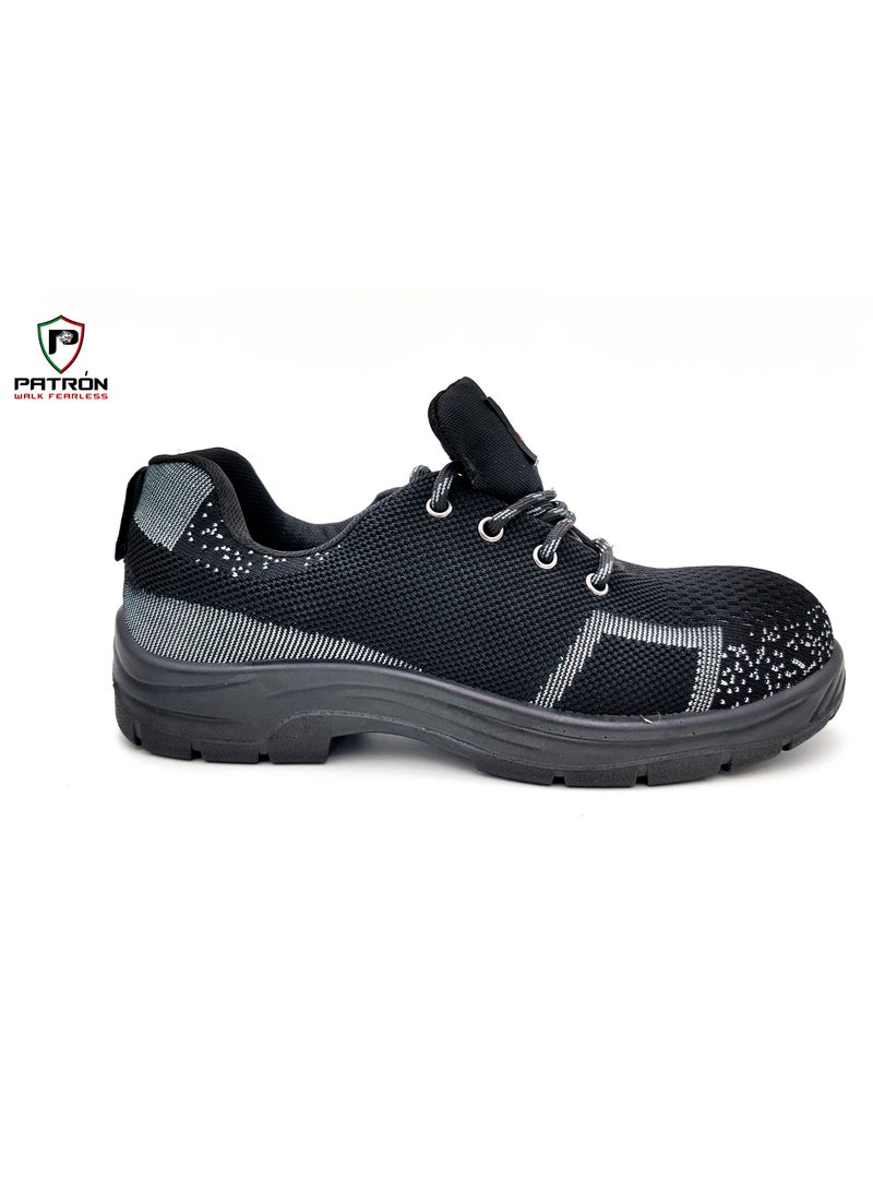 Patron Hiker II H44537 Slip, Shock, Chemical Resistant With Steel Toe Men Women Sports Safety Shoe - Image 3