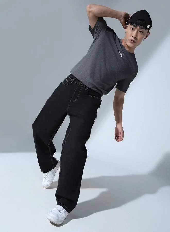 هوبرهولمي جينز قطني مطاطي بقصة مريحة