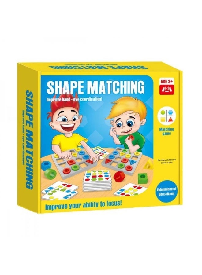 Shape Matching Game - 64 Pieces - Image 3
