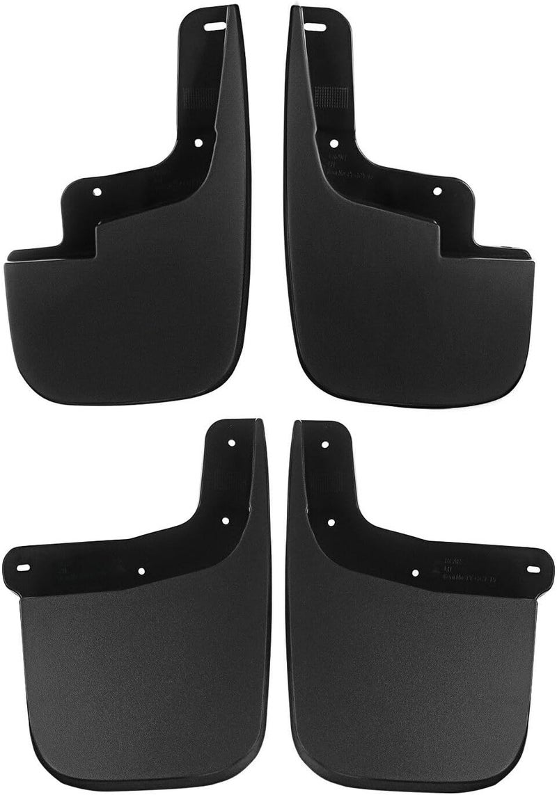 4pcs Splash Guards Flaps Left Driver Right Passenger Front Rear Side Black for Chevy for Colorado 2015-2018,for GMC for Canyon 2015-2018 Lcv,Lwn,Lfx/Lgz-Engine Code 23278169 22958431 - Image 4