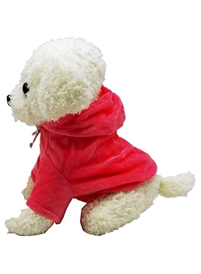 Plush Stuffed Animal Puppy Dog - Adorable Goldendoodle for Gifts, Emotional Support, Toy - Golden Brown Poodle - Ultra Soft  Realistic, 9.8 Inch 0235 (White)  - Image 3