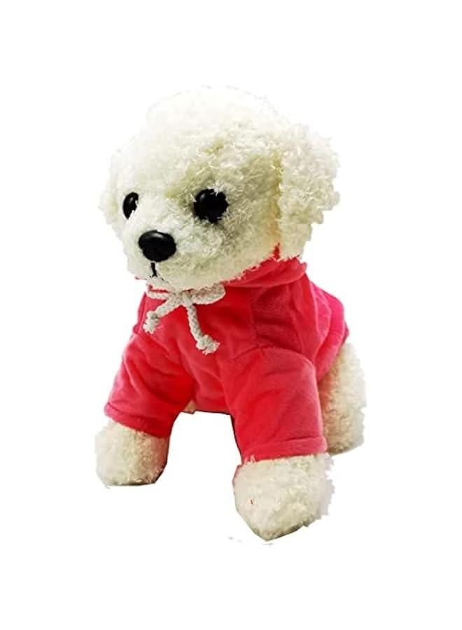 Plush Stuffed Animal Puppy Dog - Adorable Goldendoodle for Gifts, Emotional Support, Toy - Golden Brown Poodle - Ultra Soft  Realistic, 9.8 Inch 0235 (White)  - Image 2