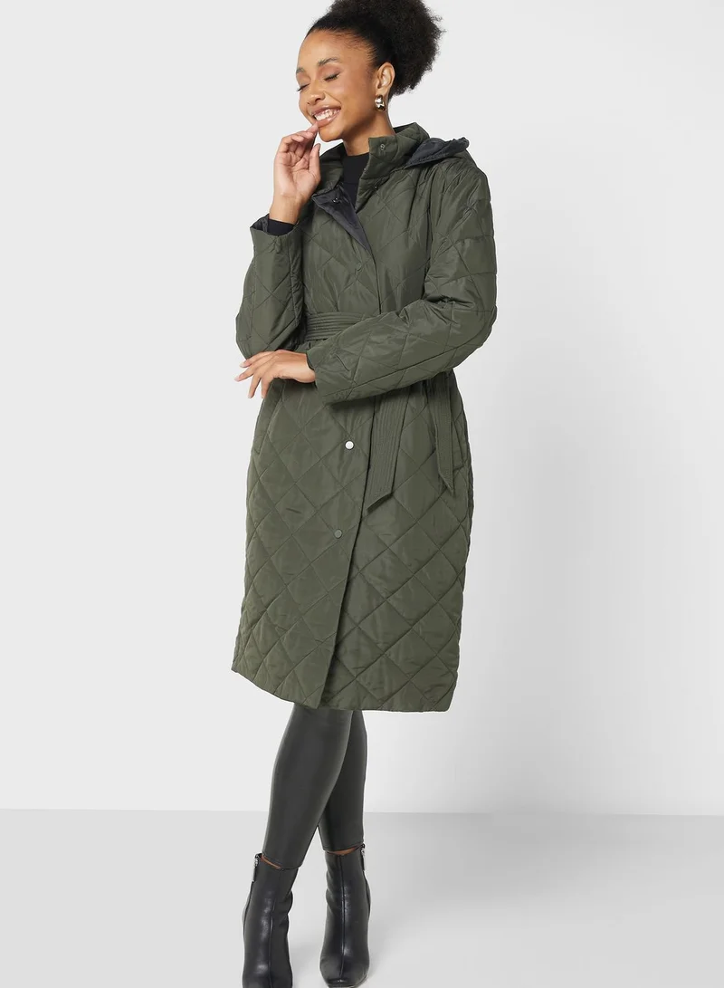 Wallis Belted Detail Coat