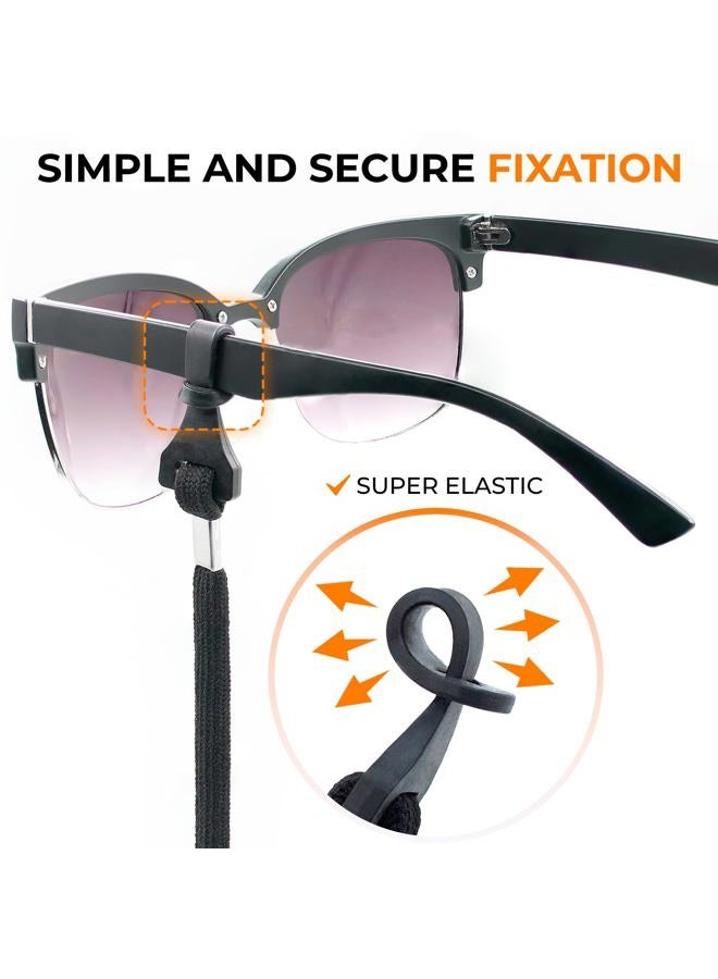 SIGONNA Eyeglass Holder Straps - 4 Premium Eyeglasses Cord for Men - Eye Glass Accessory Chain for Women - Sunglass Lanyard Around Neck - 4 Cords - Image 5