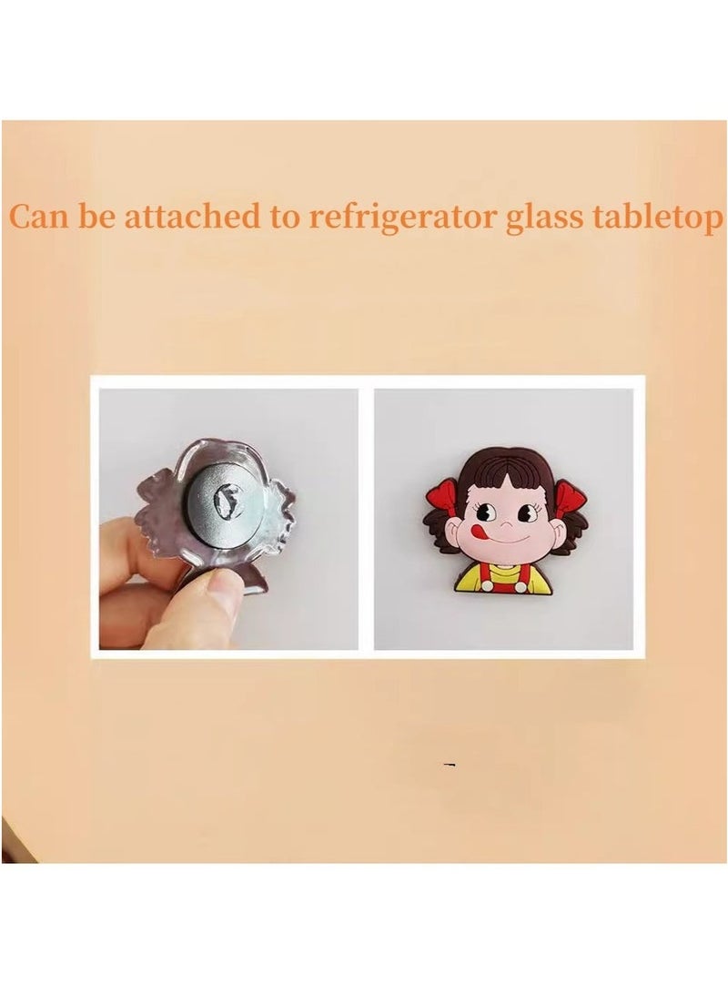 12-Piece Fridge Magnets Set, 3D Resin Magnet Refrigerator Stickers, Cute Magnets Home Refrigerator Stickers  - Image 5