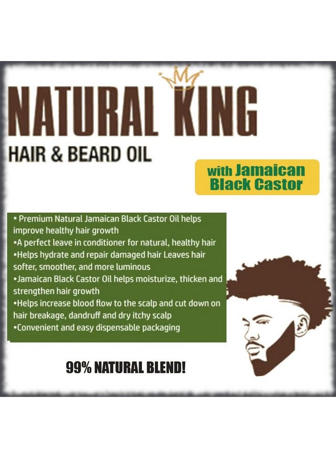 SFC Natural King Pro-Growth Hair & Beard Oil with Jamaican Black Castor Oil 7.1 oz. - Image 3