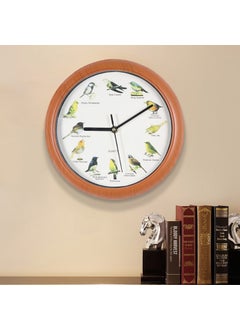 Retro American Cuckoo ClockWood grain frame Wood grain frame