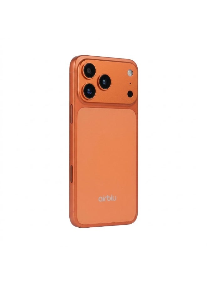 Airblu 17 5G Smartphone | 6.85-inch HD+ Display, 24GB RAM + 1TB ROM, Triple AI Camera, 5000mAh Battery, High-Performance Octa-Core (Orange) - Image 2