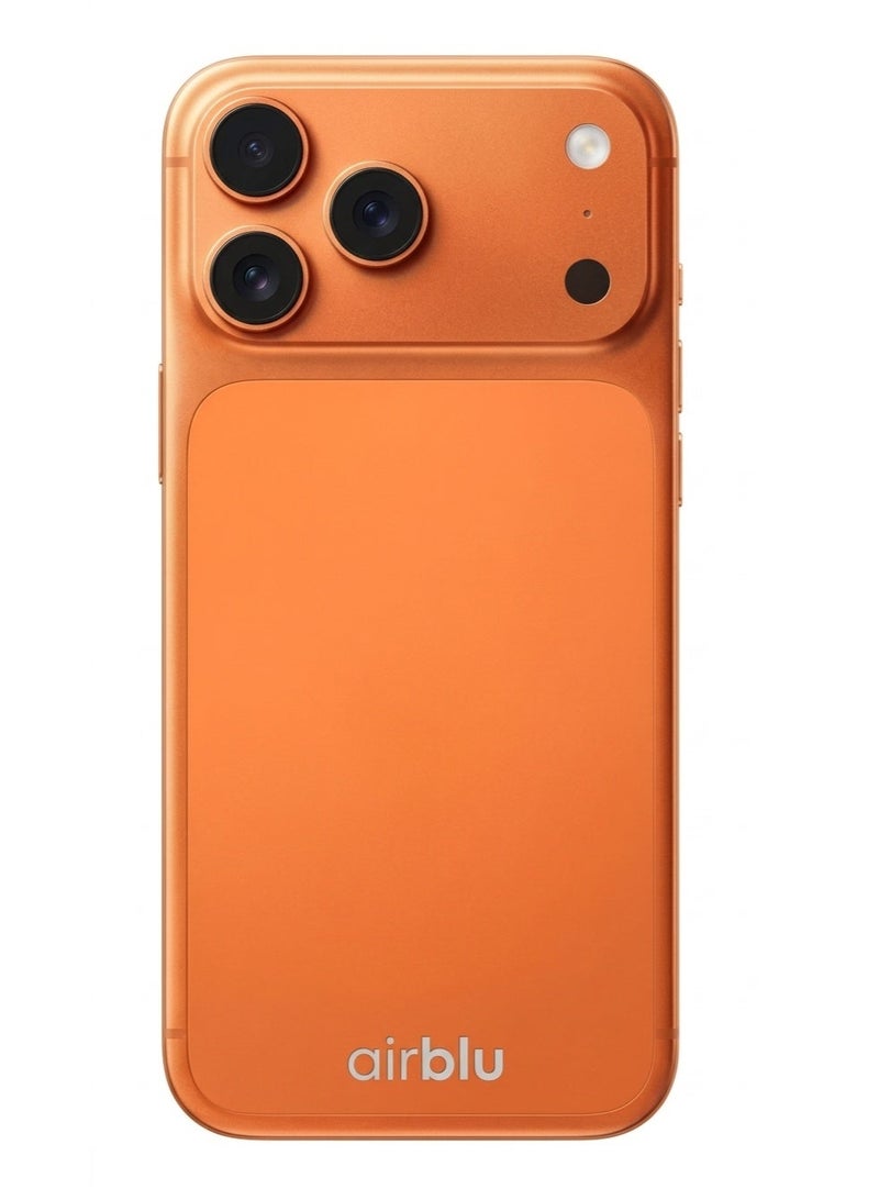 Airblu 17 5G Smartphone | 6.85-inch HD+ Display, 24GB RAM + 1TB ROM, Triple AI Camera, 5000mAh Battery, High-Performance Octa-Core (Orange) - Image 1