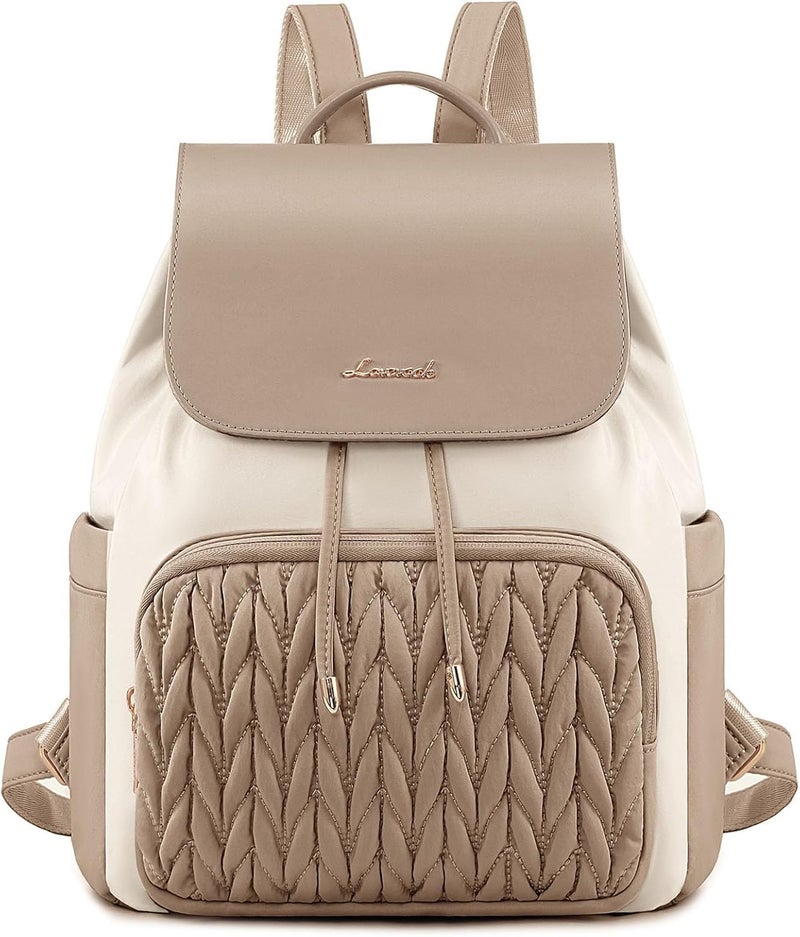 LOVEVOOK Backpack Purse for Women,Small Backpack for Women for Travel Work,Cute Backpack Daypack With Anti-theft Pocket,14 Inch Fashion Ladies Backpack for Daily College Shopping - Image 1