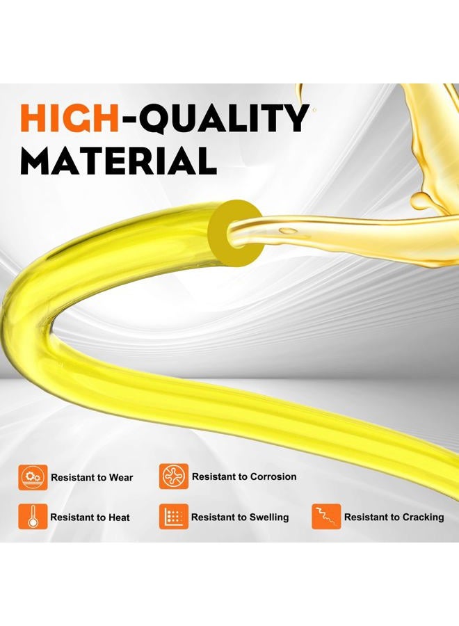 Hipa (Pack of 4 Primer Bulb + Fuel Line for Husqvarna Trimmer Weedeater 123L 225 232L 227L 240L 322L 323 325 326 Chainsaw 235 236 240 340 345 350 353 440 445 450 460 125B 125BVX 125BVX - Image 5