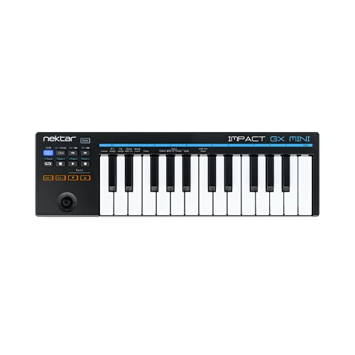 Nektar Impact GX Mini 25 Velocity-sensitive Mini Keys Portable USB Midi Controller - Image 1