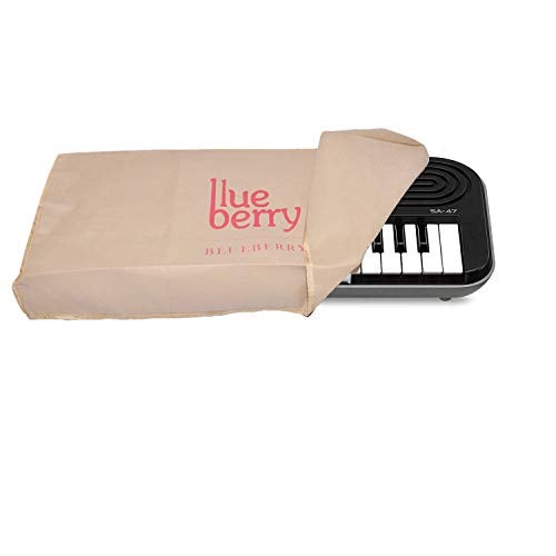 Blueberry KB-10 Padded Gig cover Keyboard Bag & Dust Cover Compatible with Casio SA-46, Casio SA-47 & Casio SA-50 Digital Keyboard (Red) - Image 2